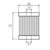 Filtro GPL impianto BRC - Compatibile FJ1HE - RIF. 09SQ99010005