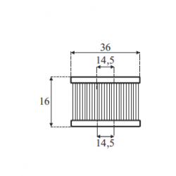 Kit revisione filtro GPL impianto Landi Renzo - MED elettrovalvola Type 71