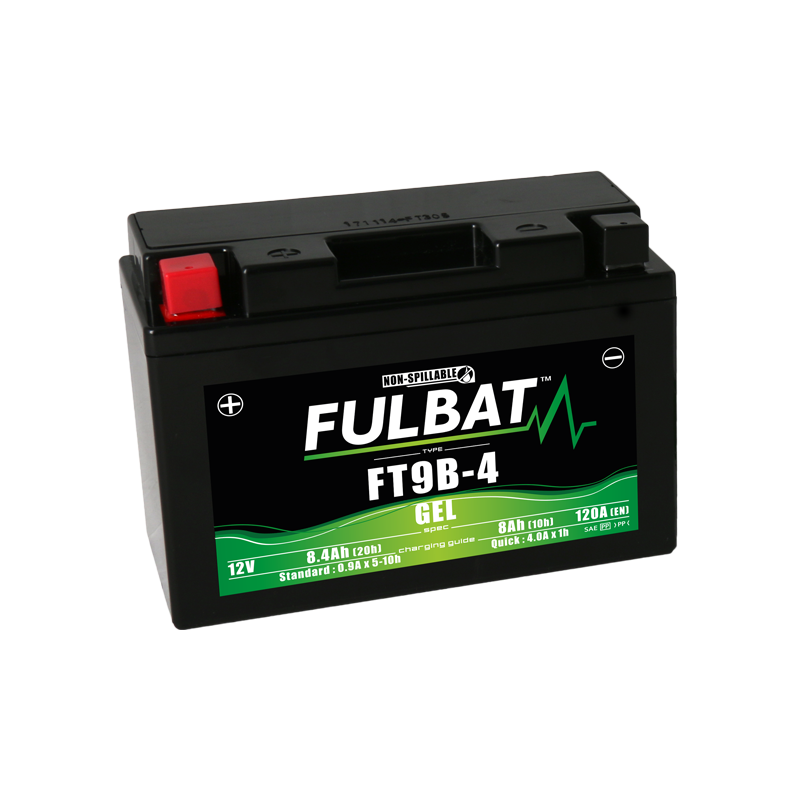 FULBAT FT9B-4 YT9B-BS GEL 12V