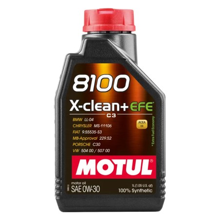 Motul 8100 X-clean EFE 0W-30